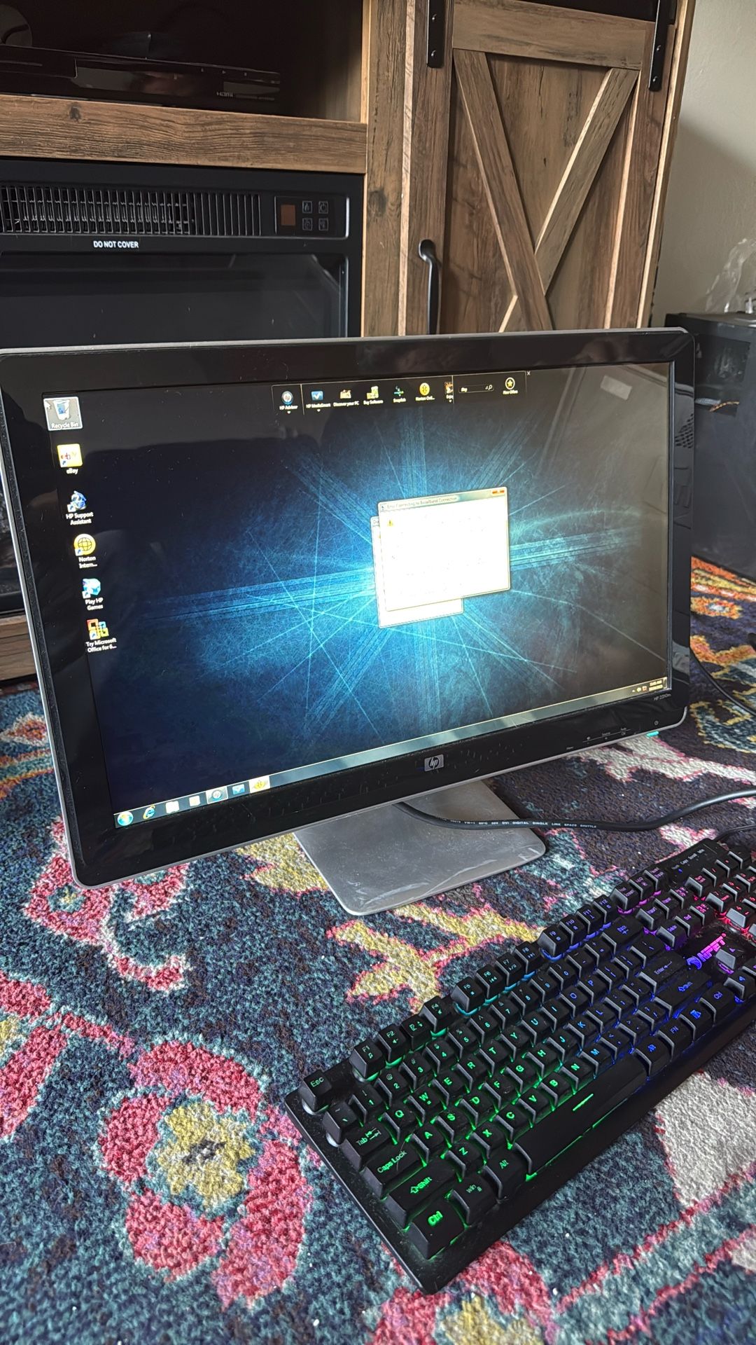 HP 2310m Monitor + PC + Keyboard