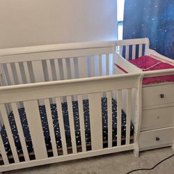 Convertible Crib With Changing Table
