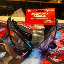 Disney Avengers Campus Spider-Man Light Up Goggles W/ Digital Expressions DCA