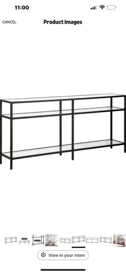 Glass Entry Table
