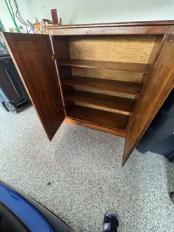 Wooden cabinet