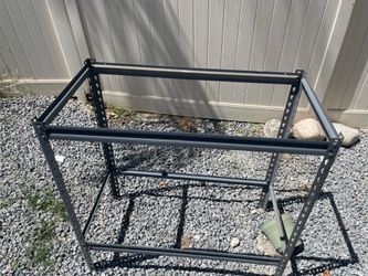 Metal shelf