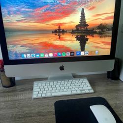 Apple IMac 21.5   Bluetooth keyboard Bluetooth mouse included