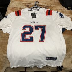 Jackson #27 Pats Jersey