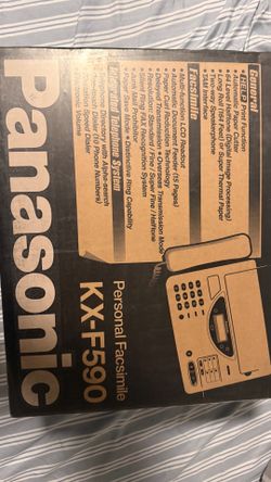 Panasonic KX590 - Fax, phone, cutter