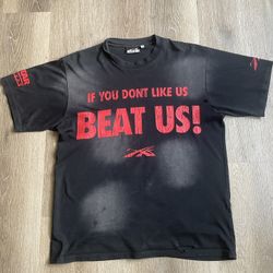 Hellstar “If You Don’t Like Us, Beat Us” Tee 🔥 | Size [M] | Rare 