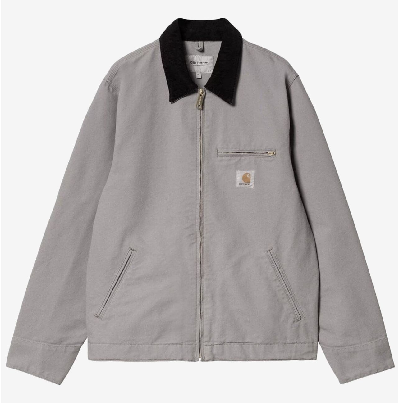 Carhartt WIP Detroit Jacket Grey Large New