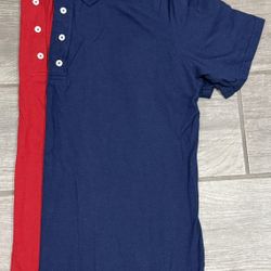 Lot of 2 Hanes X-Temp Women’s Polo Shirts – Size L