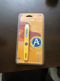 Brand new UNOPENED Waterproof digital thermometer