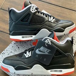 Jordan 4 Retro Bred Reimagined Size 8.5M