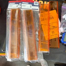 10” Rigid Amber Light Covers