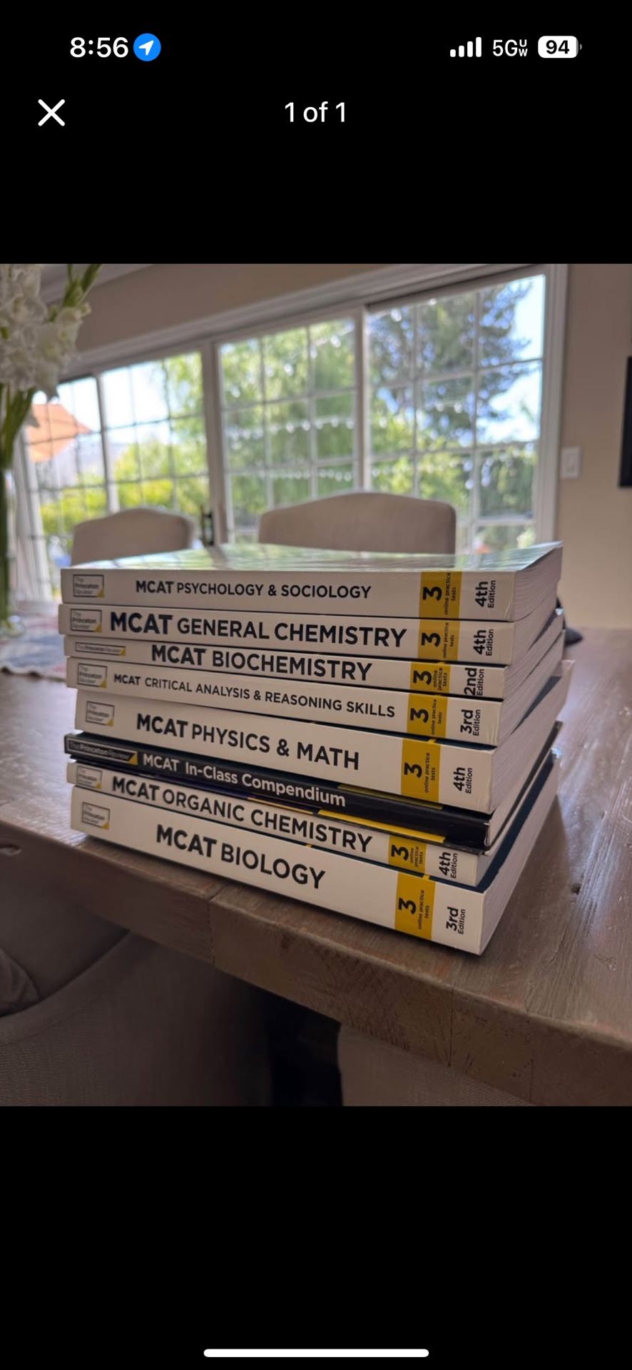 MCAT Books The Princeton Review