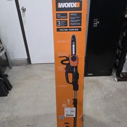 Cordless Pole/Chain Saw 