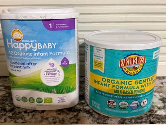 Infant Formula. Brand new sealed. Earth’s Best Organic Gentle & HappyBaby $18 ea