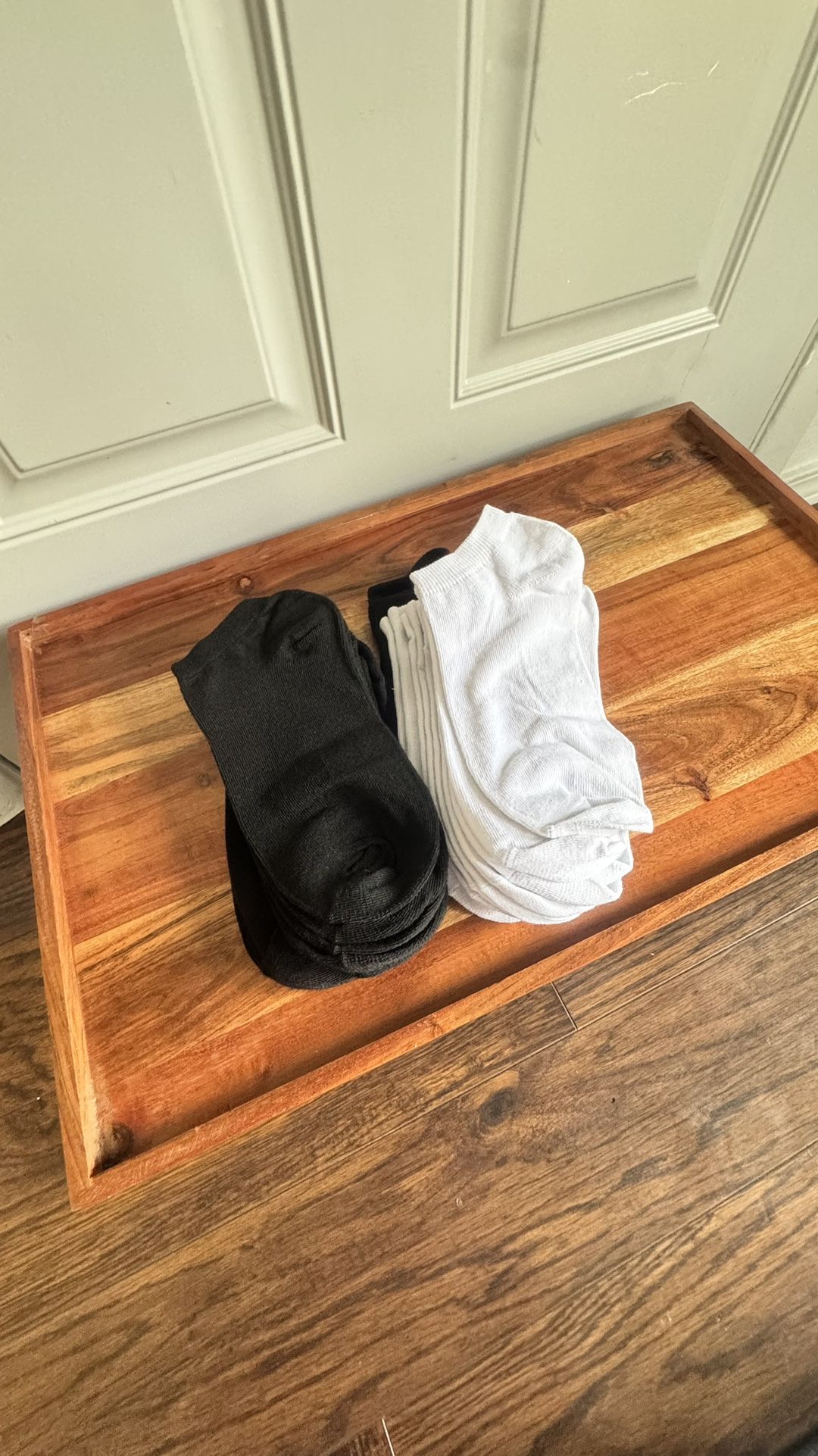 50 Pairs of Socks – Black & White – Brand New – $45