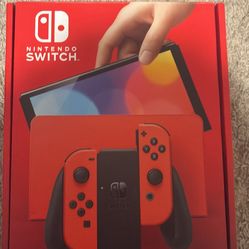 Nintendo Switch Mario Red Edition