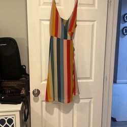 Colorful wrap dress Nectar Clothing