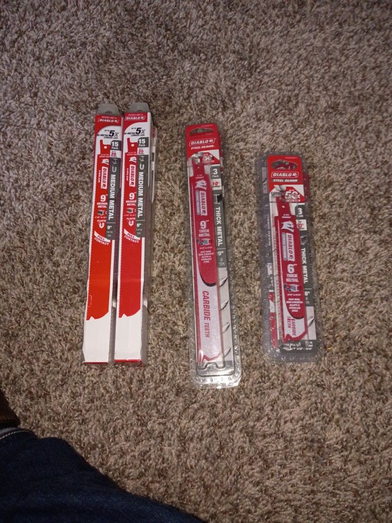 I Have These Diablo Saw Zall Blades