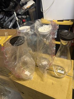 Lot Of 56 Ounce Acrylic Jouce Star For Total