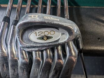 Wilson 1200 Oversize Right Hand RH Steel Irons Set 3-PW