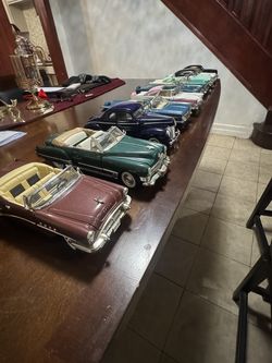 10 collectable metal toy cars