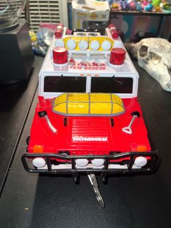 Tonka Fire Rescue Hummer Toy Truck