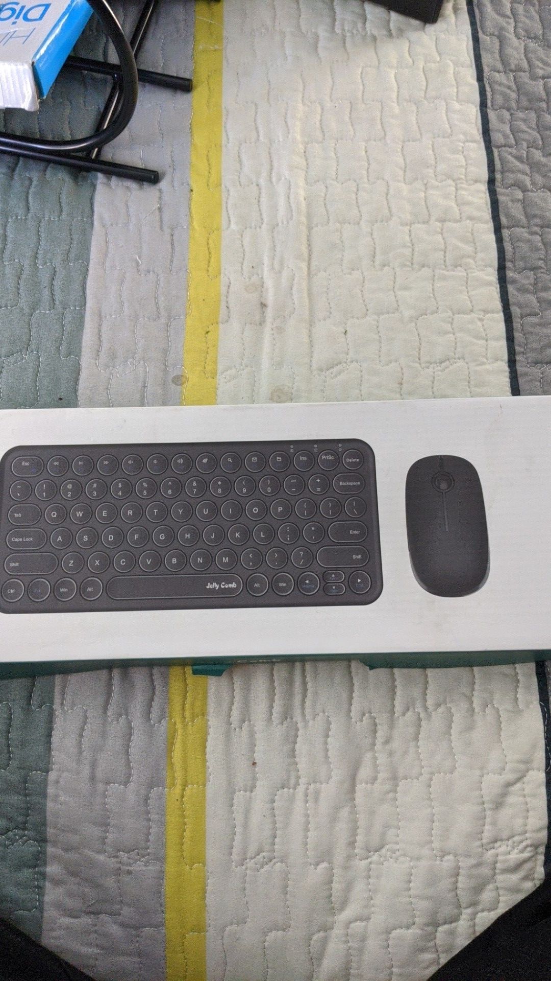 USB wireless keyboard and mouse combo