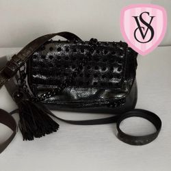 Victoria’s Secret Black Studded Crossbody VINTAGE