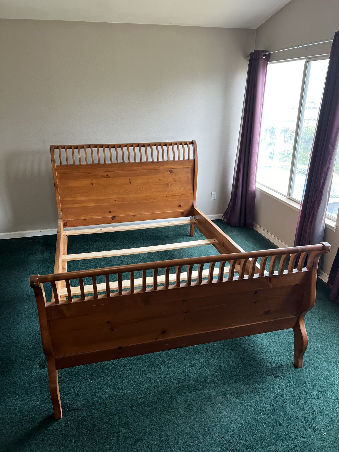 Queen Wood Bed Frame