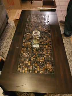 3pc coffee and end table set
