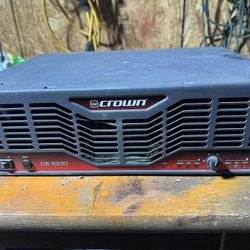 Crown Ce 1000 Amp With 20ft Wires