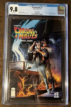 Chrononauts #1 Back To The Future Cover  (Image Comics 2015) CGC 9.8