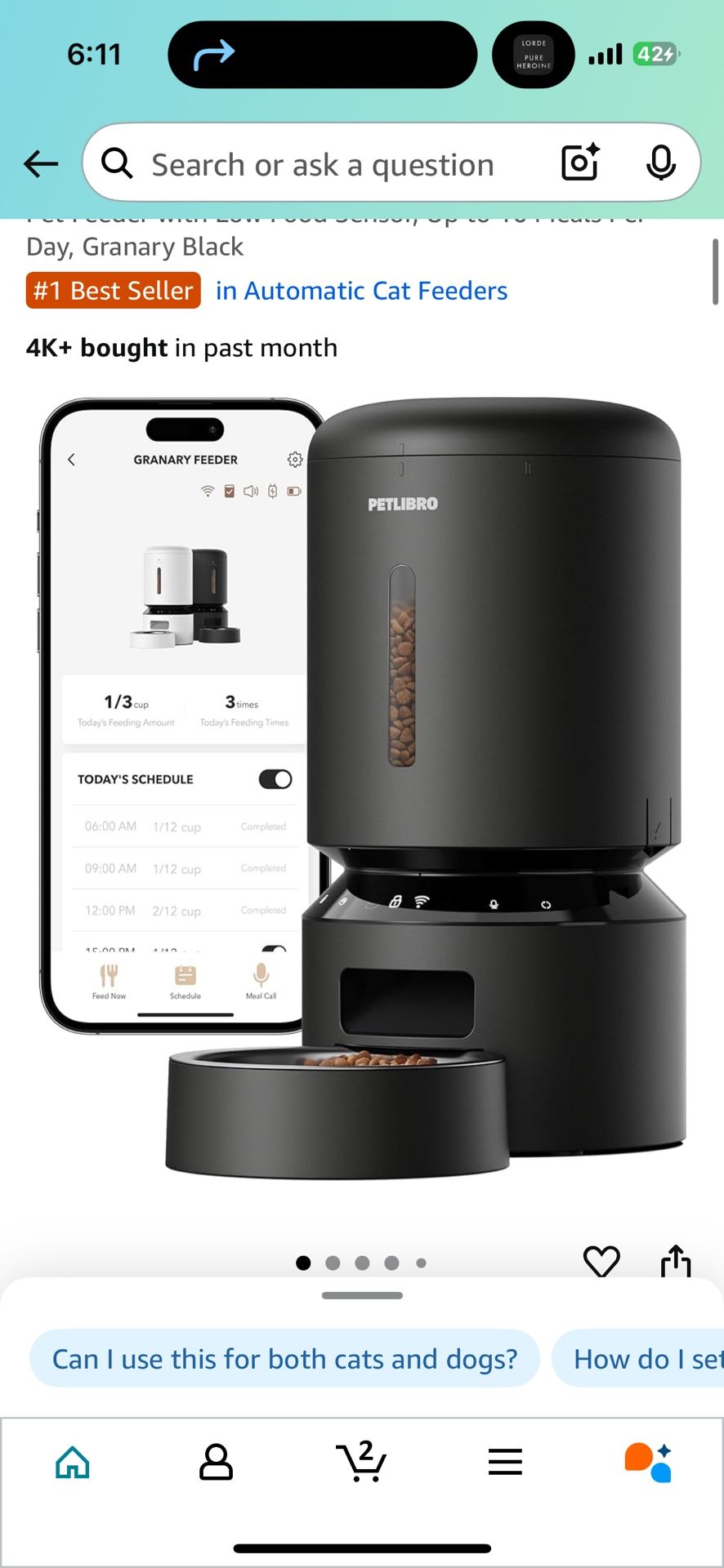 Automatic Cat Feeder With WiFi