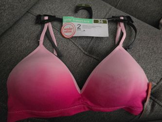 Girls T-Shirt Bras sz 36