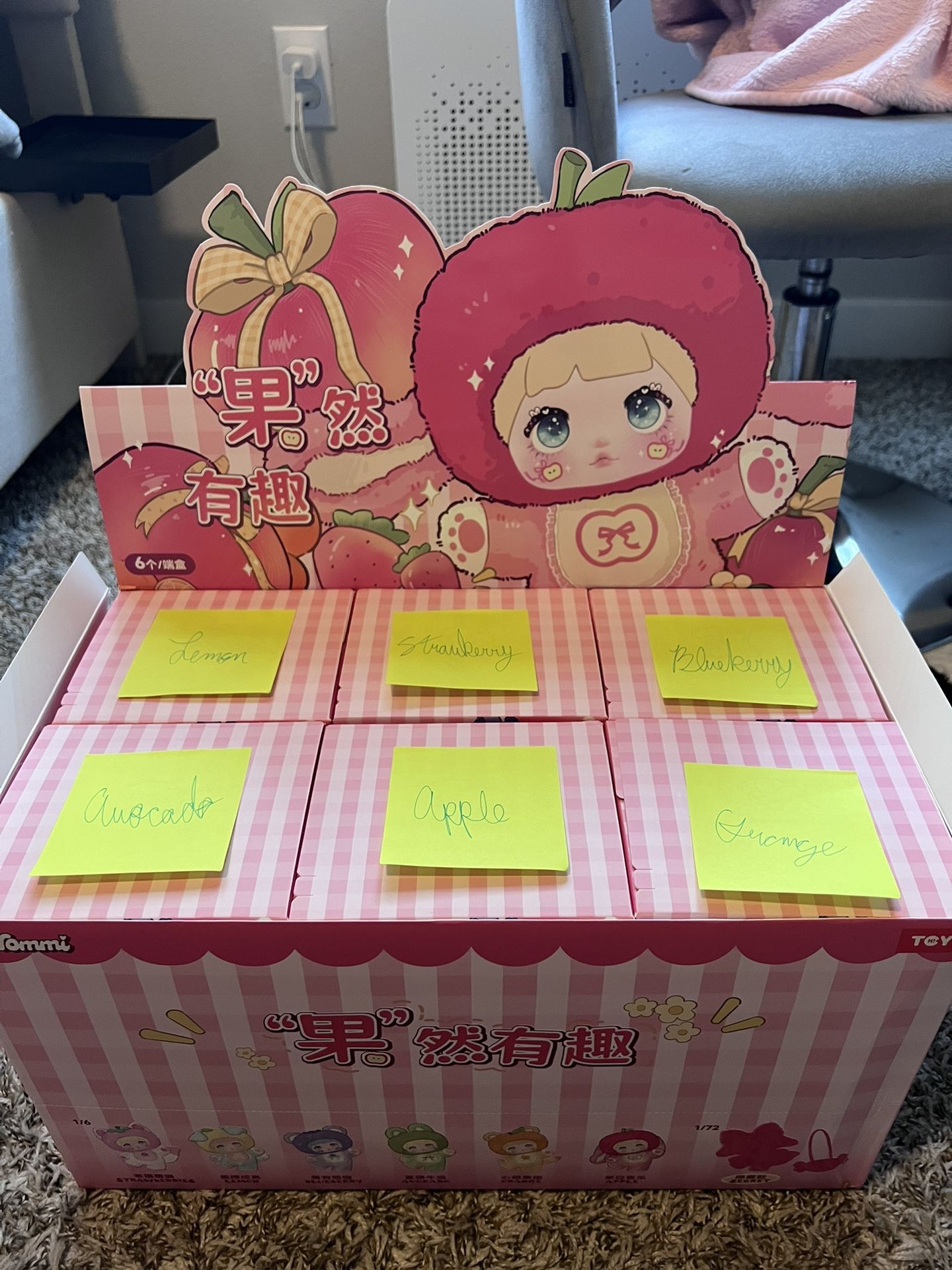 nommi interesting fruits series plush blind box