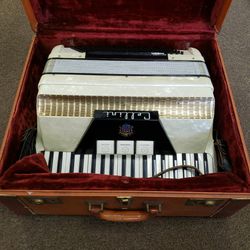 Cellini 120/41 Piano Accordion With Case