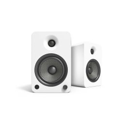Brand New Kanto YU6 Powered Bluetooth Bookshelf Speakers - Matte White (Sealed)