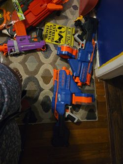 Nerf guns 2 for 60