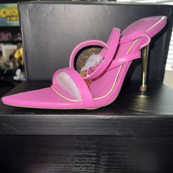 Pink Heels Size 9 