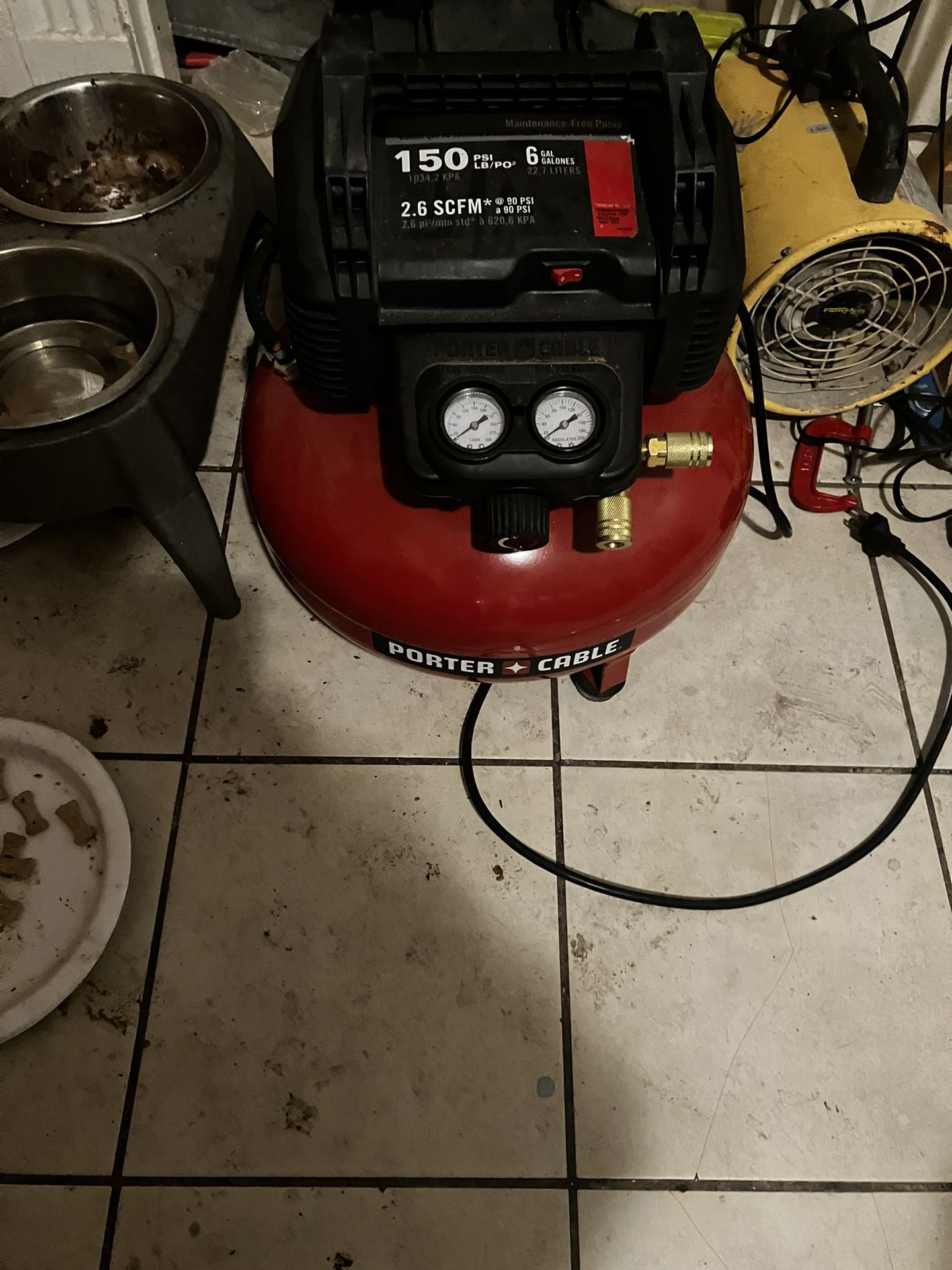 Air compressor, but any kind of tool