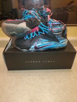 Lebron 12 Size 8.5