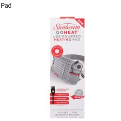 Sunbeam Heat On The Go Usb Powered Heat Pad