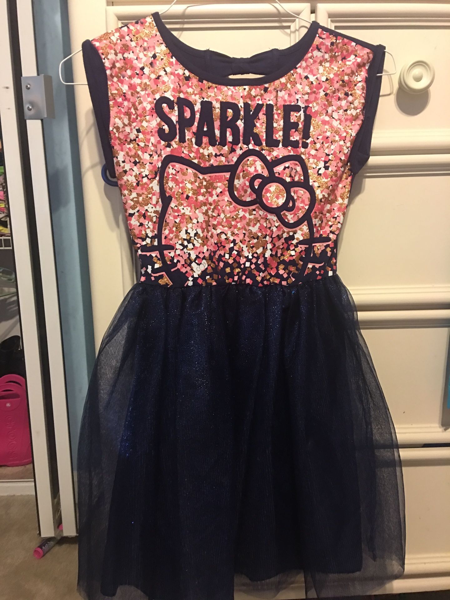 Girls Hello Kitty party dress, size L