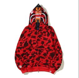 Red bape hoodie