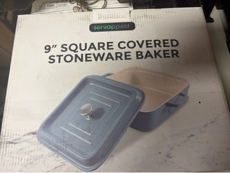 9 inch square stoneware baking dish NIB $10 - 67th ave/Bell