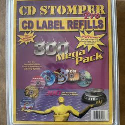 CD Stomper CD Label Labels CD’s Label Refill Label Electronics 