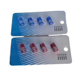 Car Wheel Tire Valve Stem Caps Available In Blue & Red