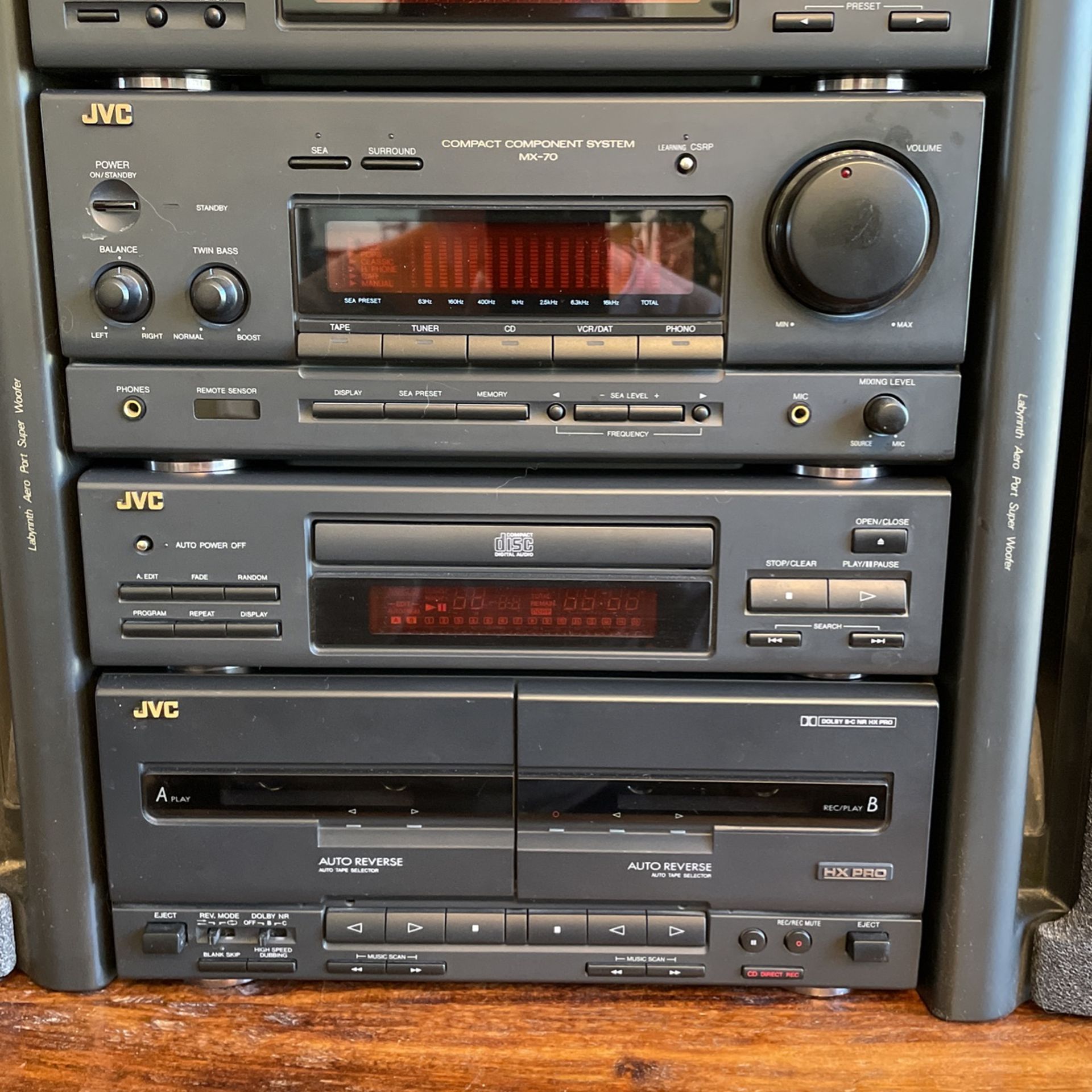 ラジオ・コンポ [JVC] COMPACT COMPONENT SYSTEM Jvc Compact Component System | eBay