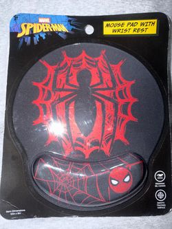 Spiderman Mouse Pad with Wrist Rest