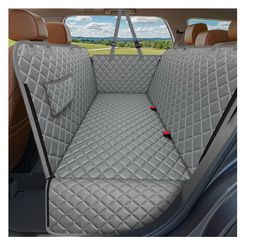 urpower  Gray Quilted Dog Car Back Seat Cover